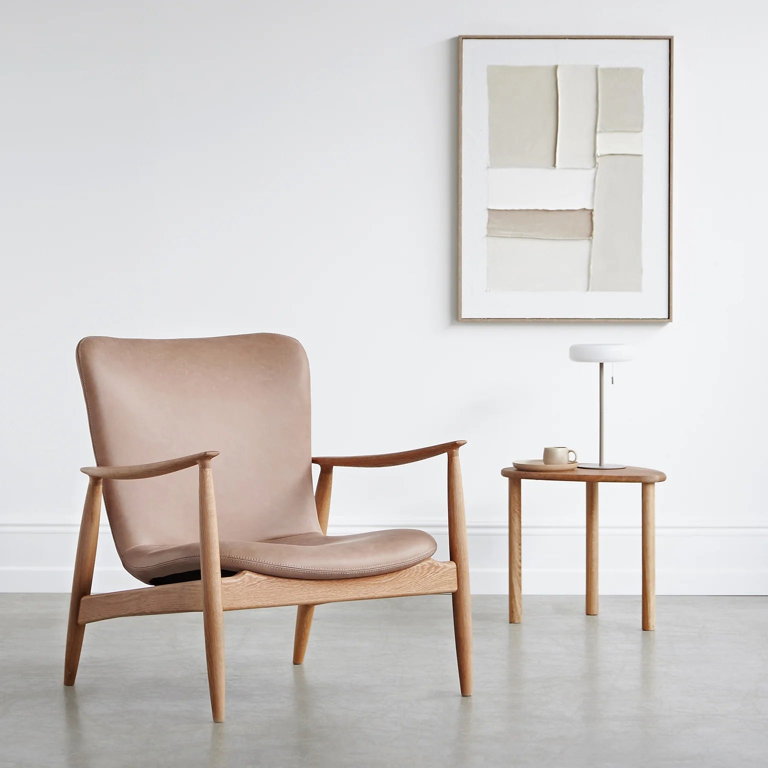 Korobi II Loungestuhl Leder